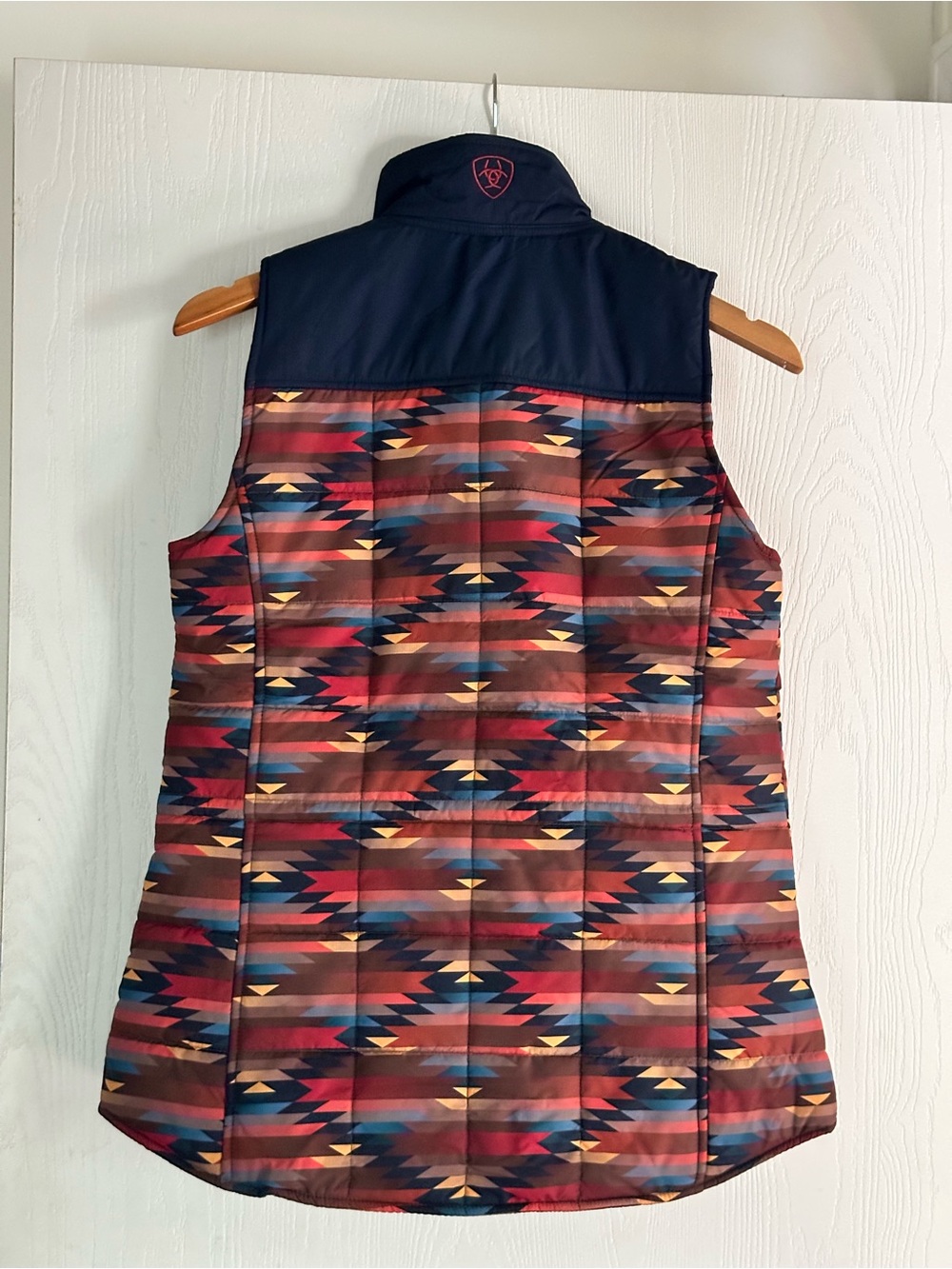 Ariat Women's Patterned Quilted Vest - Multi-Color - Picture 2 of 3